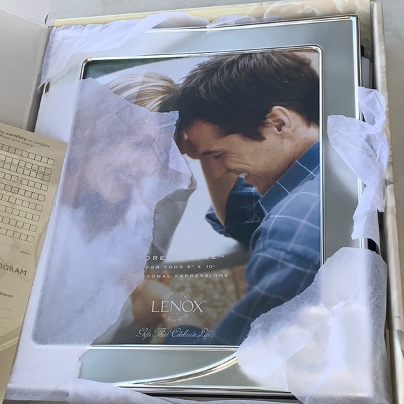 LENOX FOREVERMORE ALBUM NEW 8 BY 10 SILVER BLACK - Picture 5 of 11